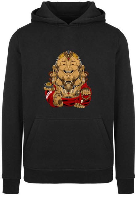 F4NT4STIC Sweatshirt Happy Cyber Buddha Print günstig online kaufen