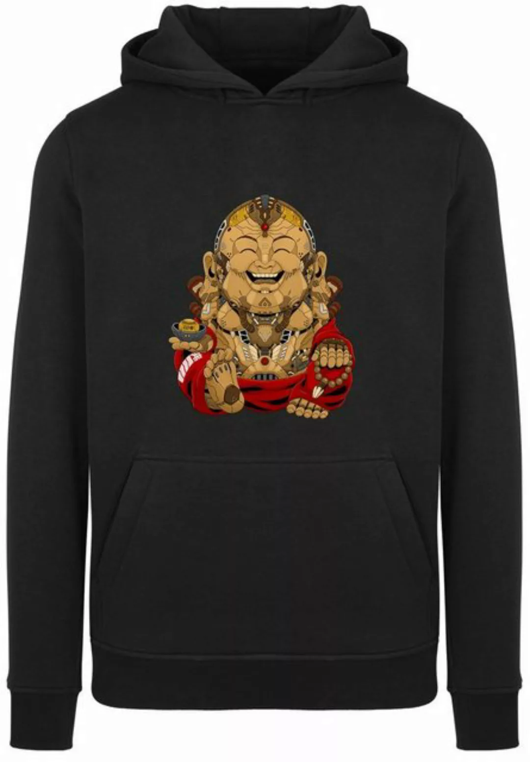 F4NT4STIC Sweatshirt "Happy Cyber Buddha", Print günstig online kaufen