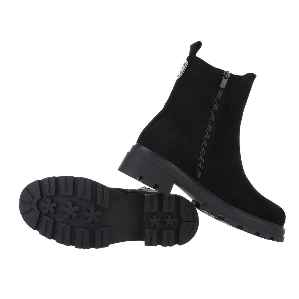 Ital-Design Damen Chelsea Freizeit Plateaustiefelette (85303576) günstig online kaufen