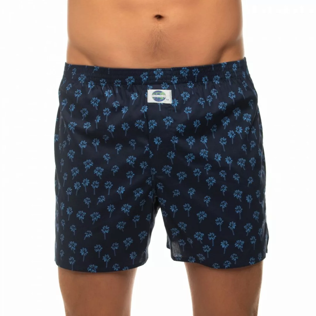 D.E.A.L International Boxershorts Blau mit Motiv günstig online kaufen