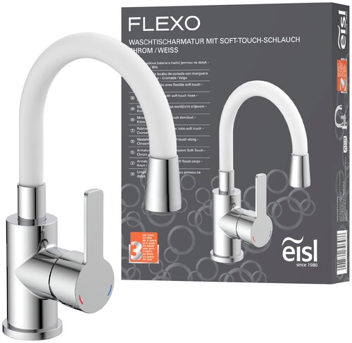 Eisl Waschtischarmatur Flexo energiesparender Wasserhahn, Mischbatterie günstig online kaufen