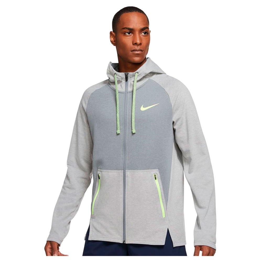 Nike Therma-fit Sweatshirt Mit Durchgehendem Reißverschluss 2XL Smoke Grey günstig online kaufen