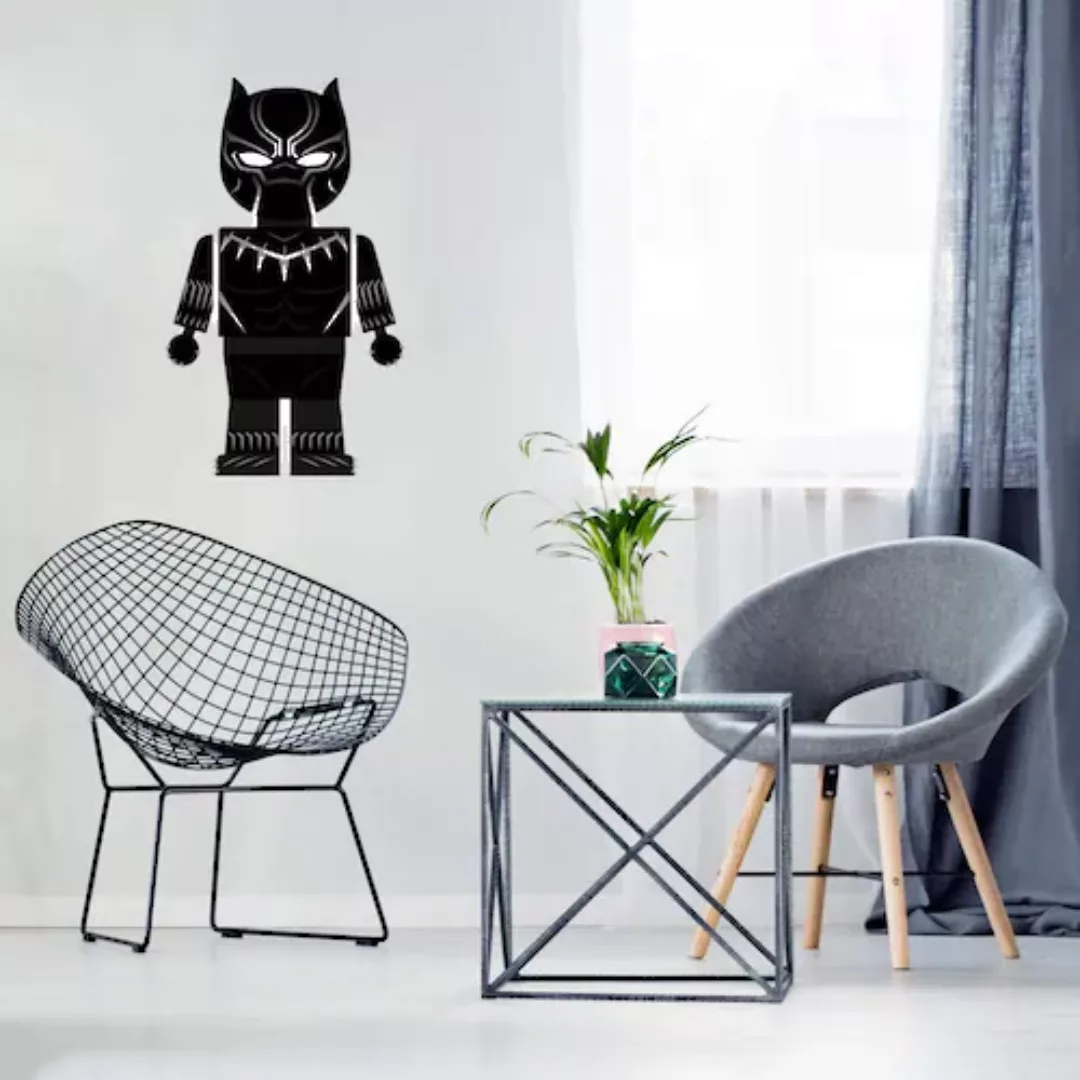 Wall-Art Wandtattoo »Spielfigur Black Panther Tattoo«, (1 St.), selbstklebe günstig online kaufen