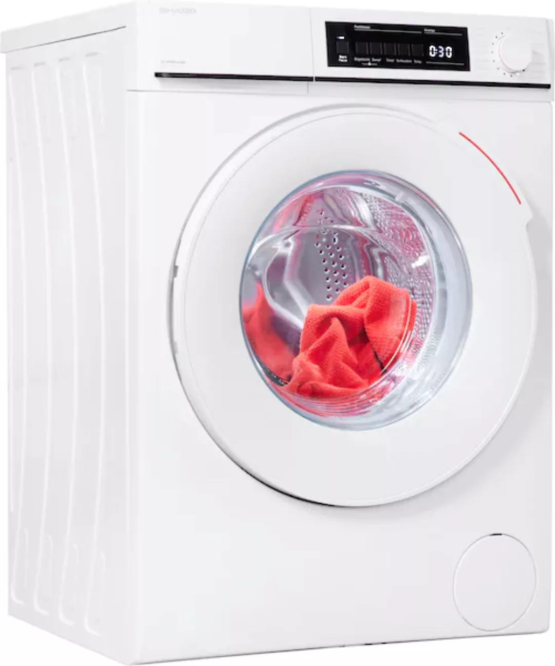 Sharp Waschvollautomat ES-NFW814CWA weiß B/H/T: ca. 60x85x56 cm ca. 8 kg günstig online kaufen