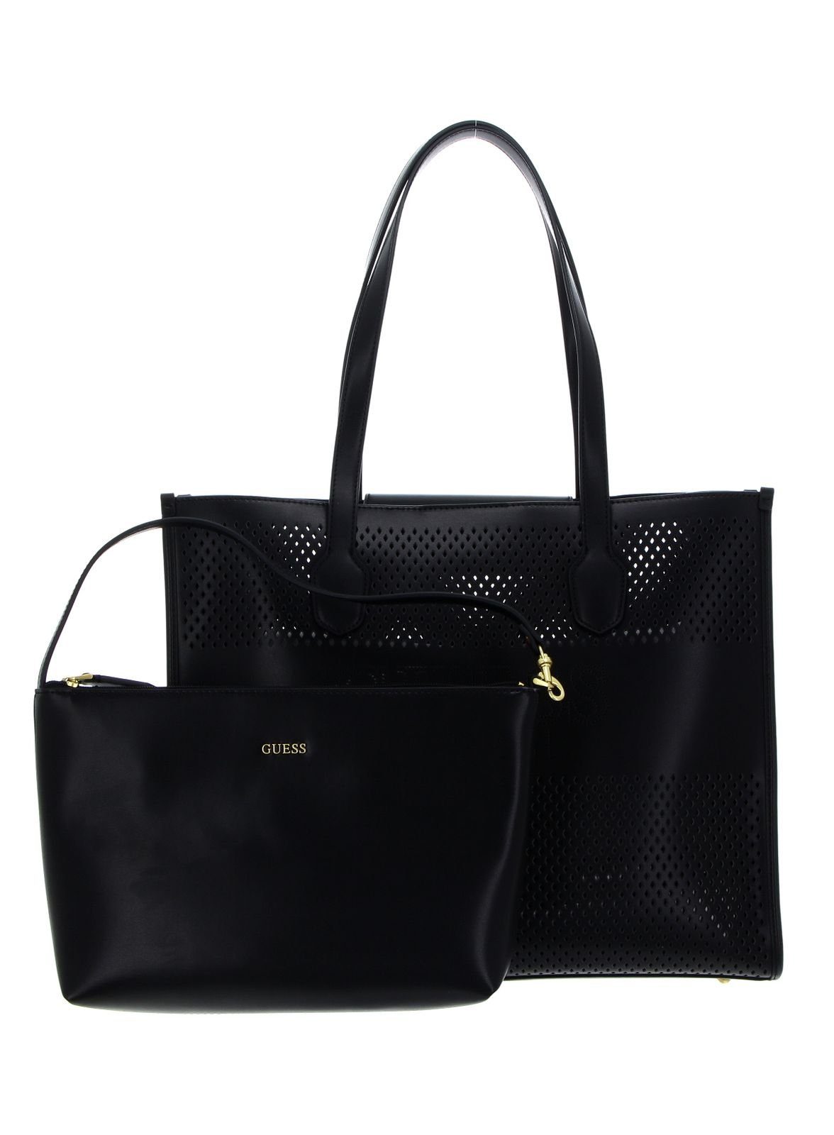 Guess Schultertasche Katey Perf (Set, 2-tlg) günstig online kaufen