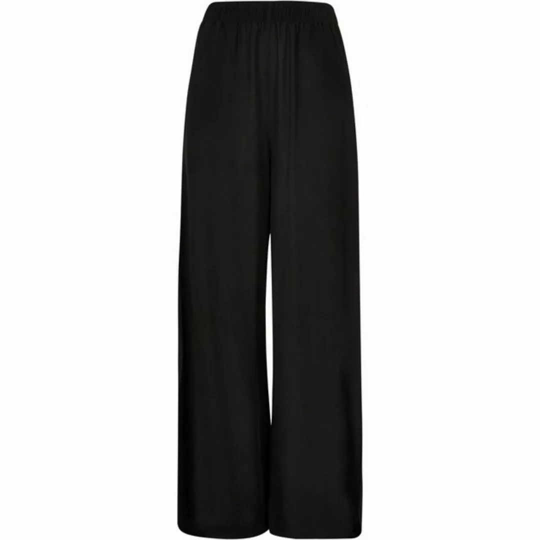URBAN CLASSICS Stoffhose Urban Classics Damen Ladies Wide Leg Viscose Pants günstig online kaufen