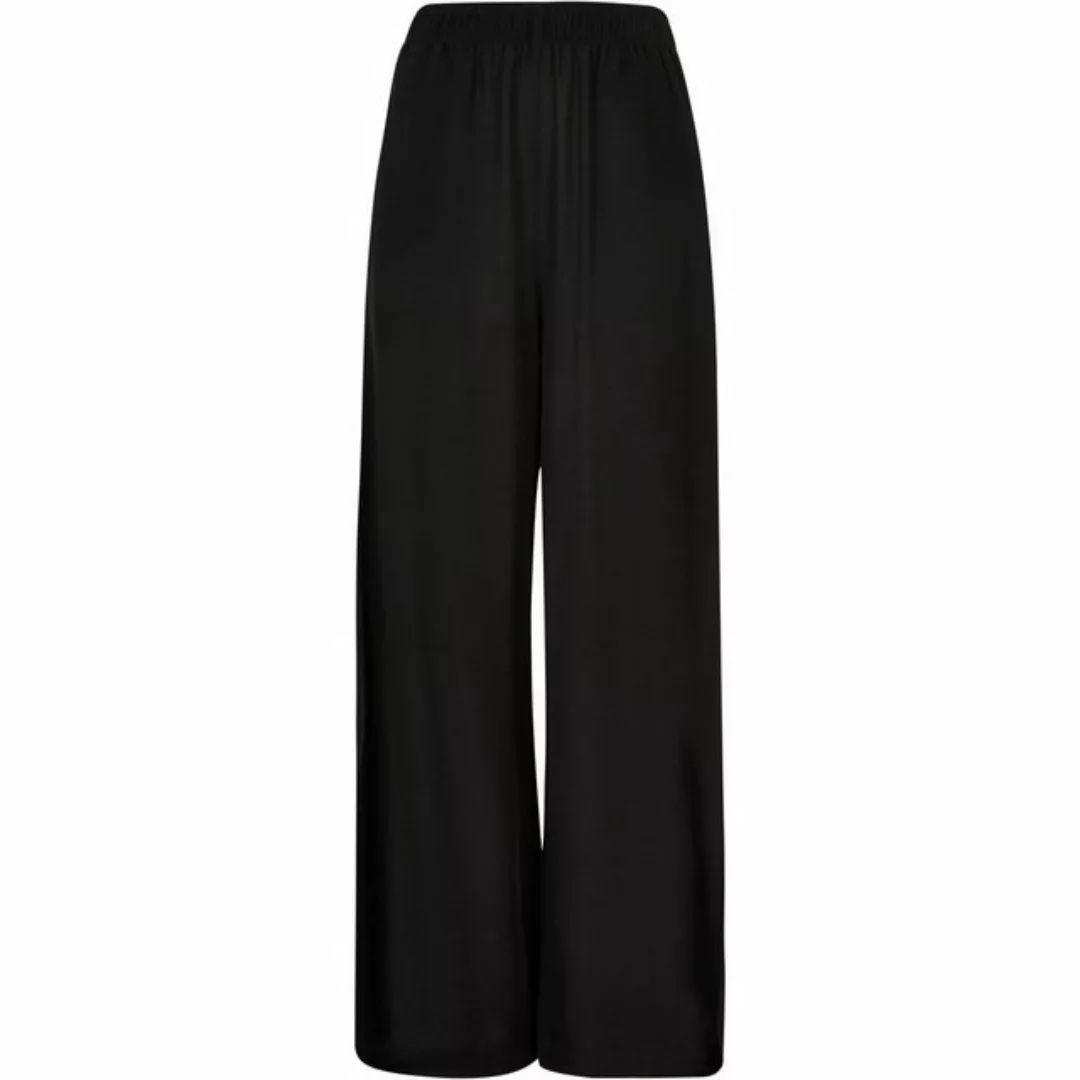 URBAN CLASSICS Cargohose Urban Classics Damen Ladies Wide Leg Viscose Pants günstig online kaufen