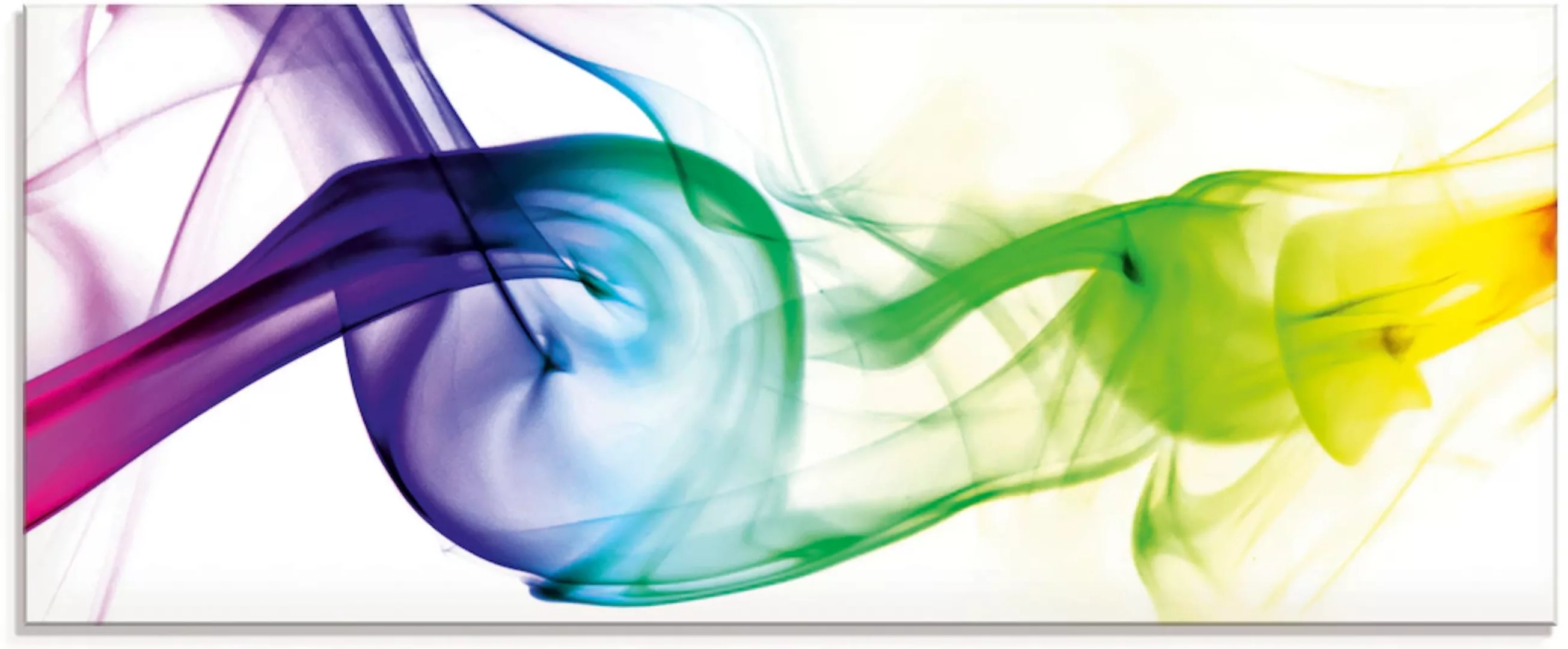 Artland Glasbild »Rauch - Abstrakt«, Gegenstandslos, (1 St.) günstig online kaufen