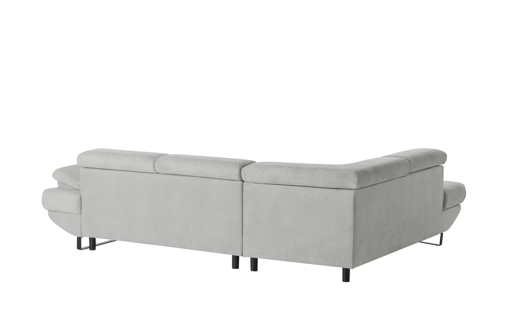 Ecksofa aus Mikrofaser Gio ¦ grau ¦ Maße (cm): B: 263 H: 88 T: 200 Polsterm günstig online kaufen