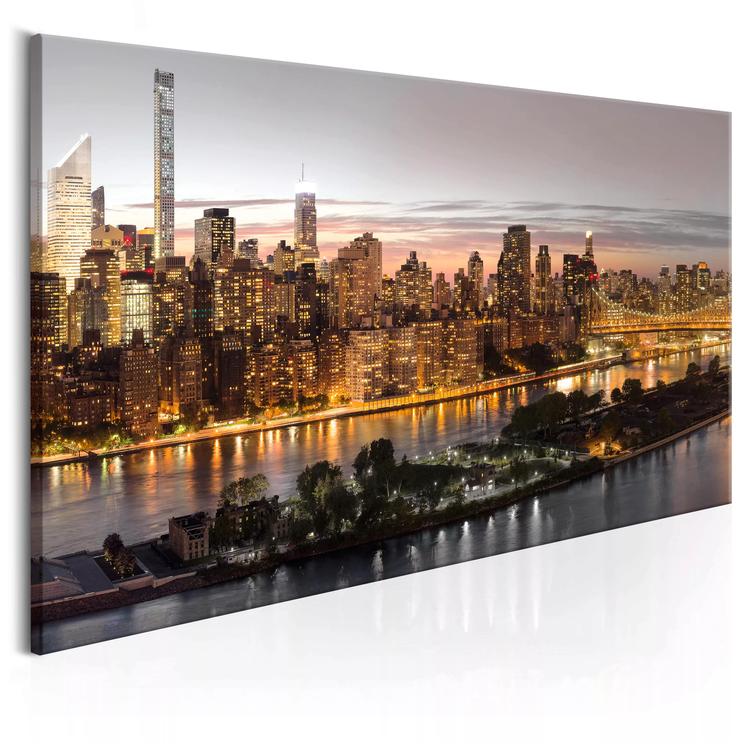 Wandbild - Evening Manhattan günstig online kaufen