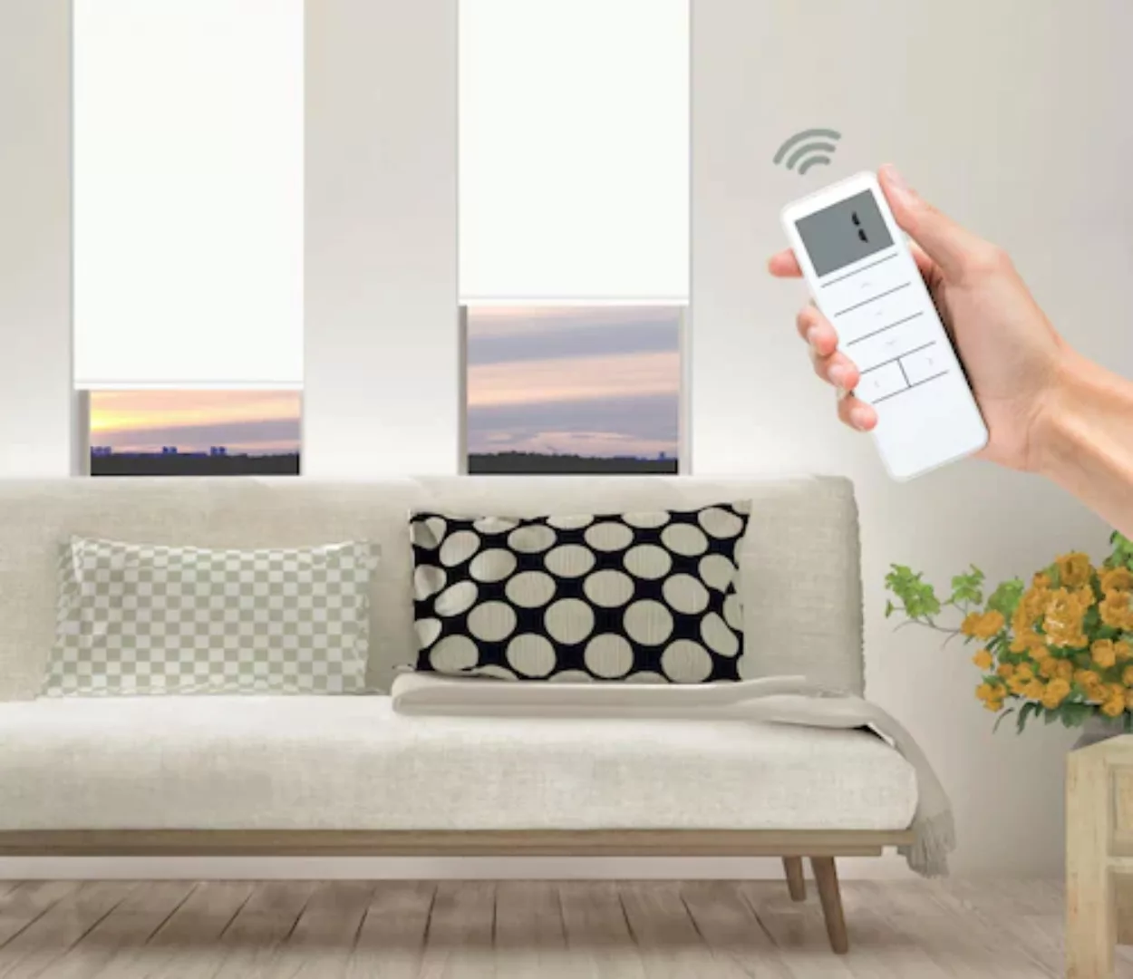 Good Life Elektrisches Rollo »Vau - SMART HOME«, abdunkelnd, energiesparend günstig online kaufen