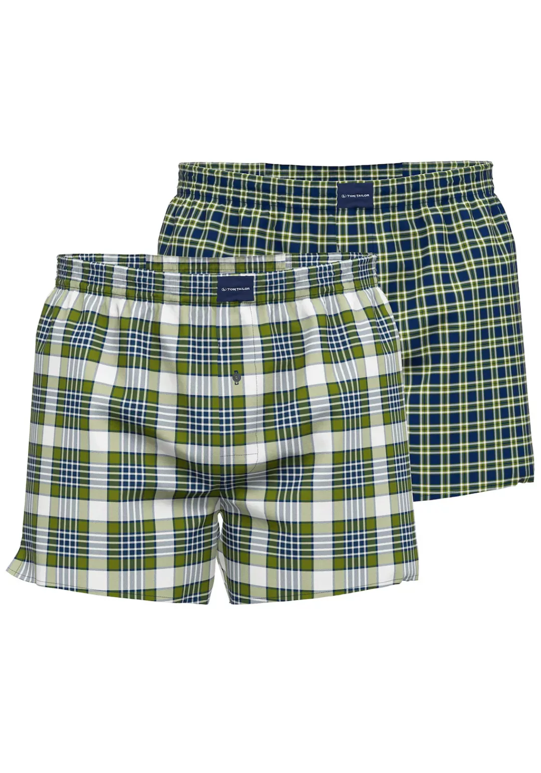 TOM TAILOR Boxershorts "Dakota", (Packung, 2 St.), mit lockerem Schnitt günstig online kaufen