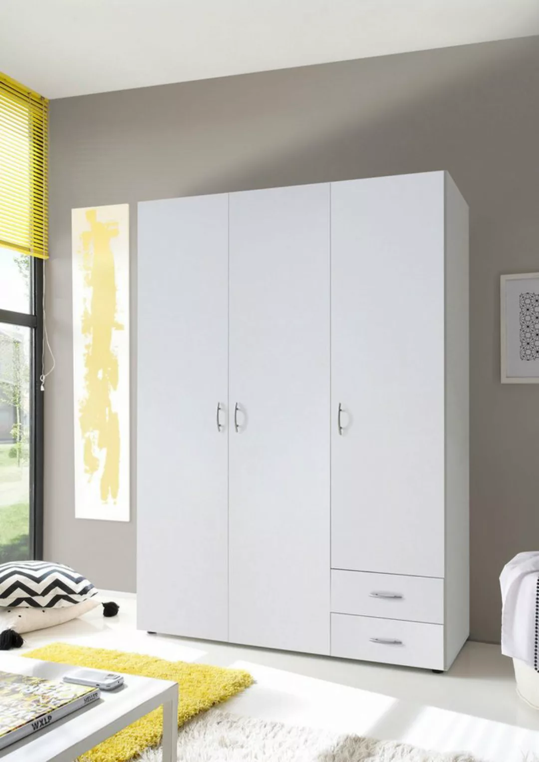 Pol-Power Kleiderschrank 120 x 177 x 52 cm (B/H/T) günstig online kaufen