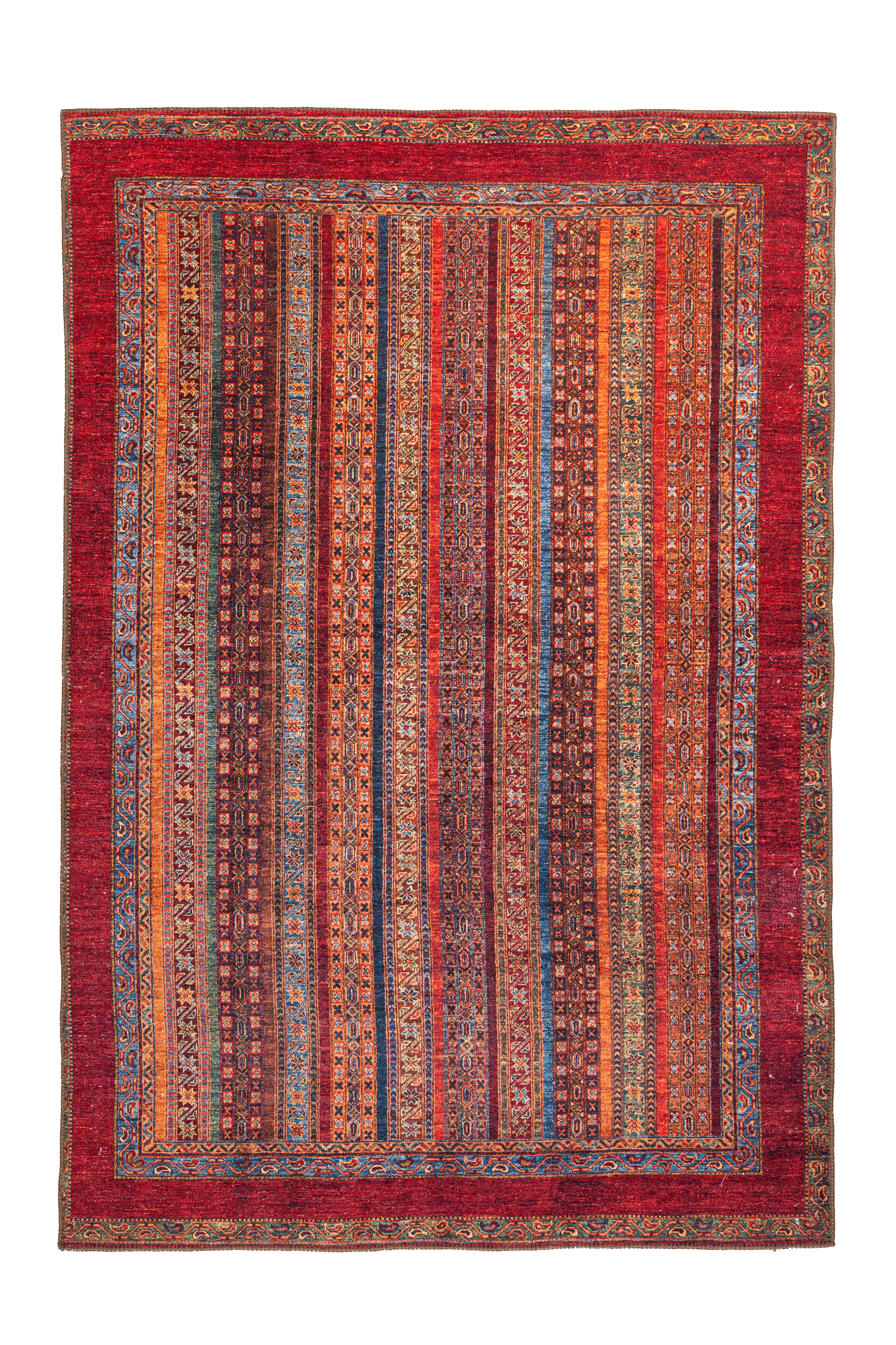 360Living Teppich rot B/L: ca. 110x180 cm günstig online kaufen