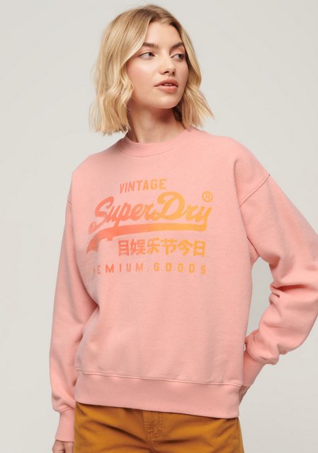 Superdry Sweatshirt "TONAL VL LOOSE SWEATSHIRT" günstig online kaufen