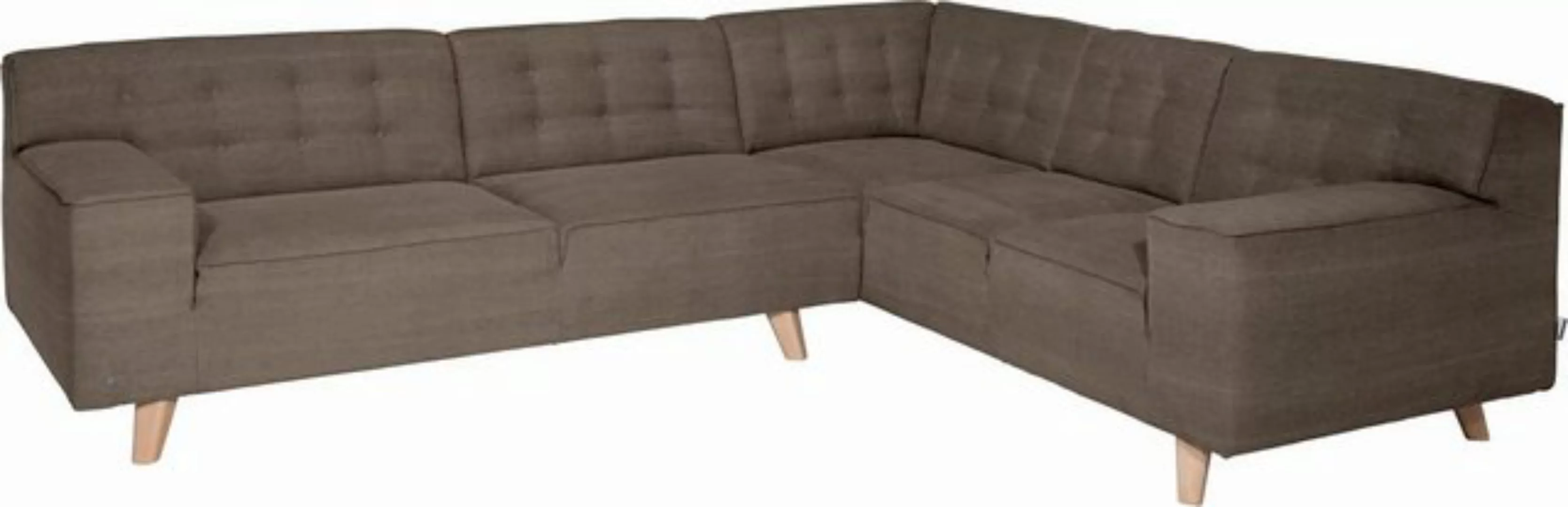 TOM TAILOR HOME Ecksofa "NORDIC CHIC", im Retrolook, Füße Buche natur günstig online kaufen