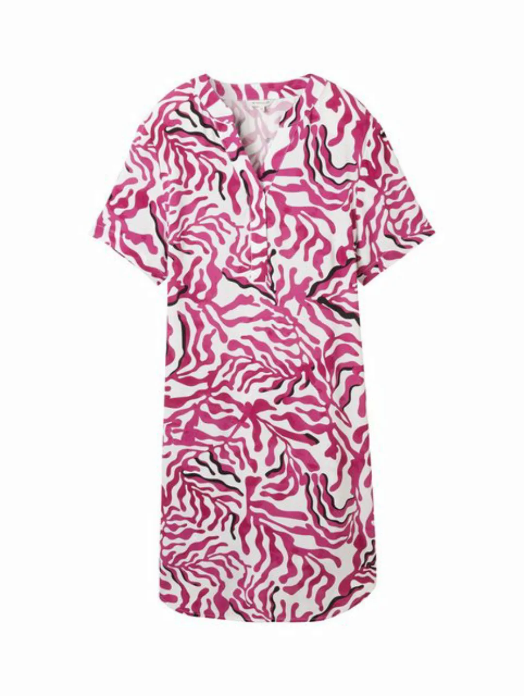 TOM TAILOR Sommerkleid Maxikleid mit Allover-Print günstig online kaufen