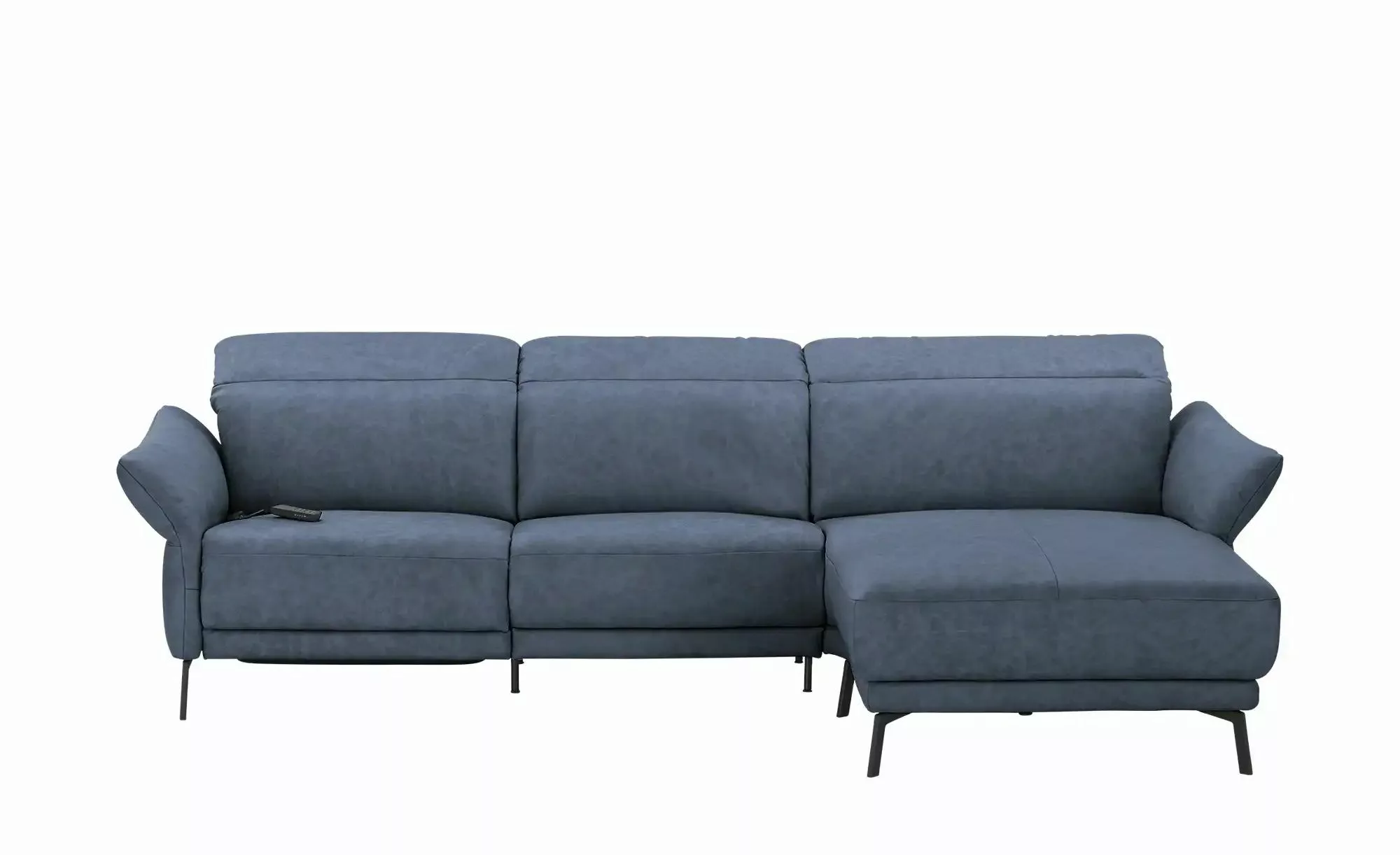 Wohnwert Ecksofa Leder Bellana ¦ blau ¦ Maße (cm): B: 291 H: 101 T: 176.0 P günstig online kaufen