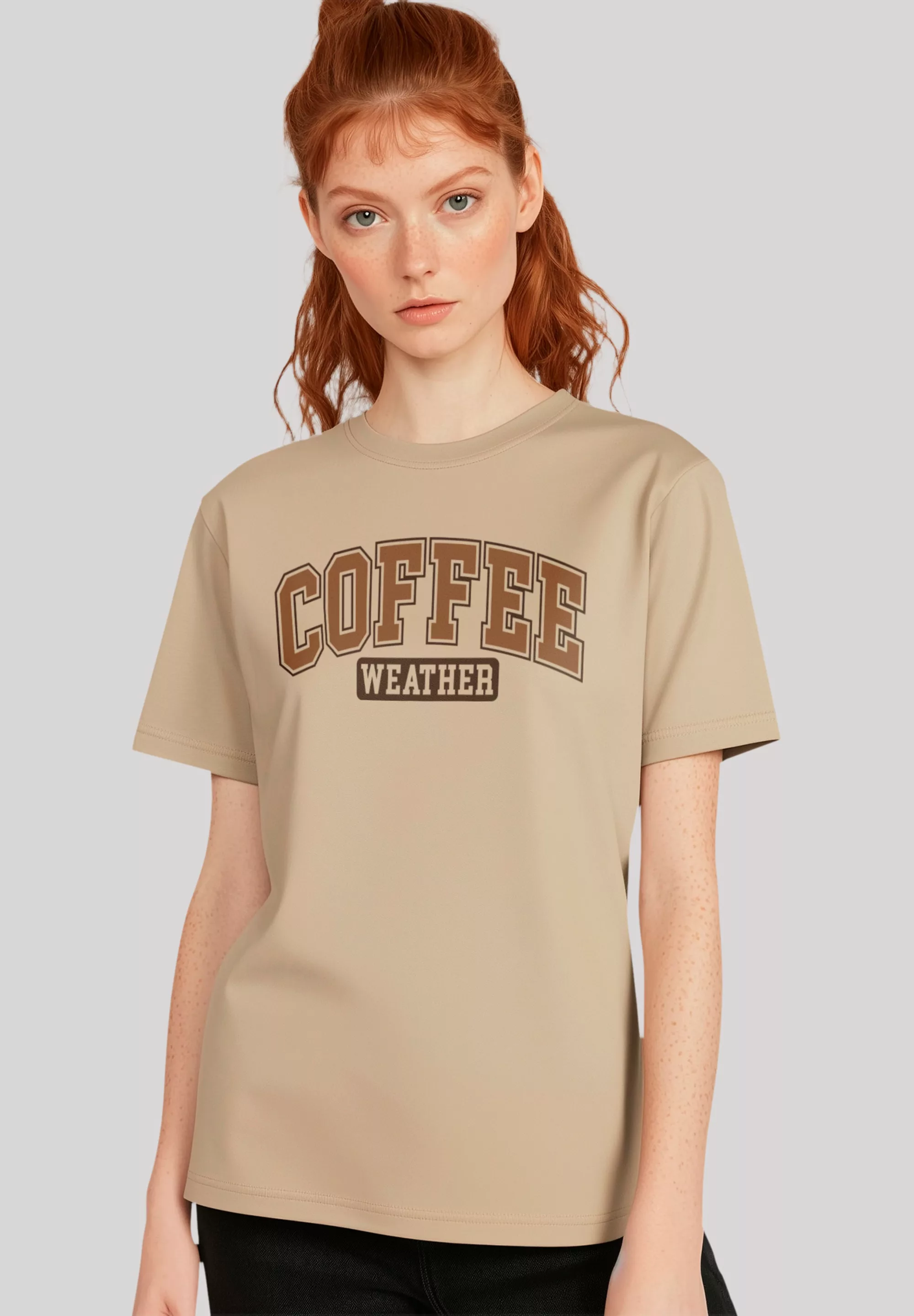 F4NT4STIC T-Shirt "Coffee Weather Winter Holiday Weihnachts", Premium Quali günstig online kaufen