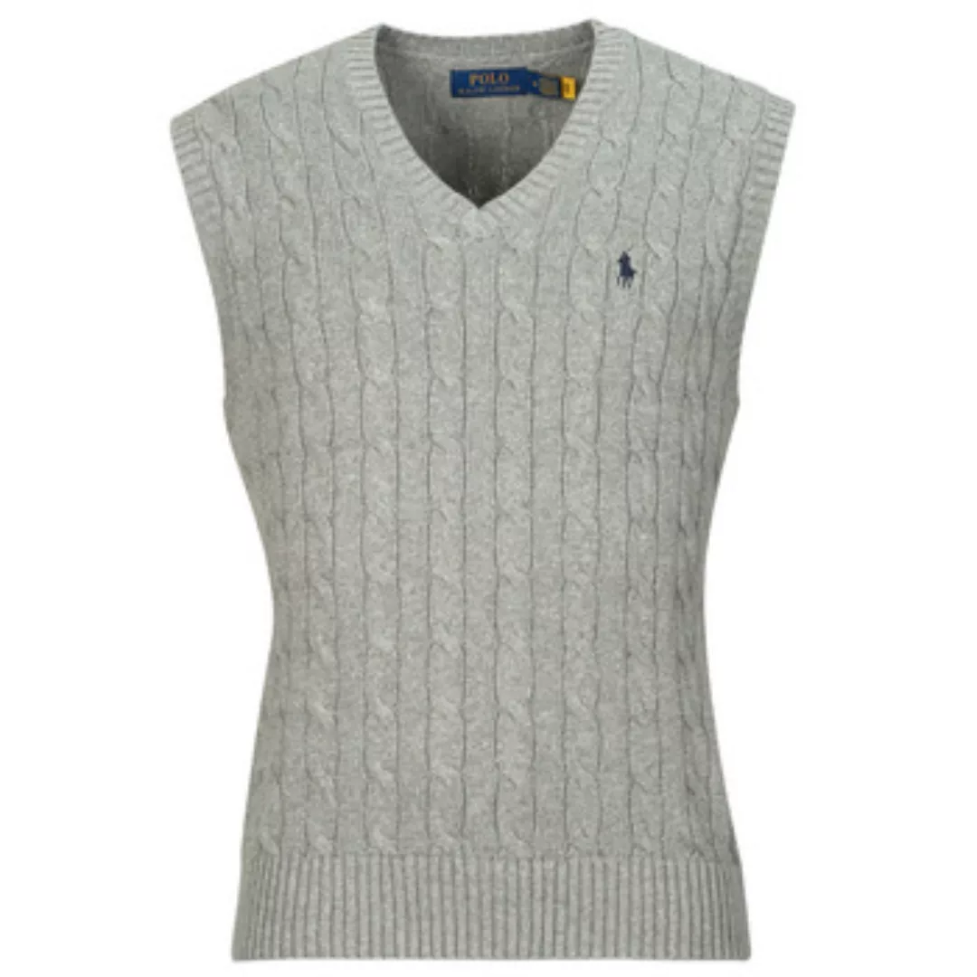 Polo Ralph Lauren  Pullover PULL COTON CABLE COL V SANS MANCHE günstig online kaufen