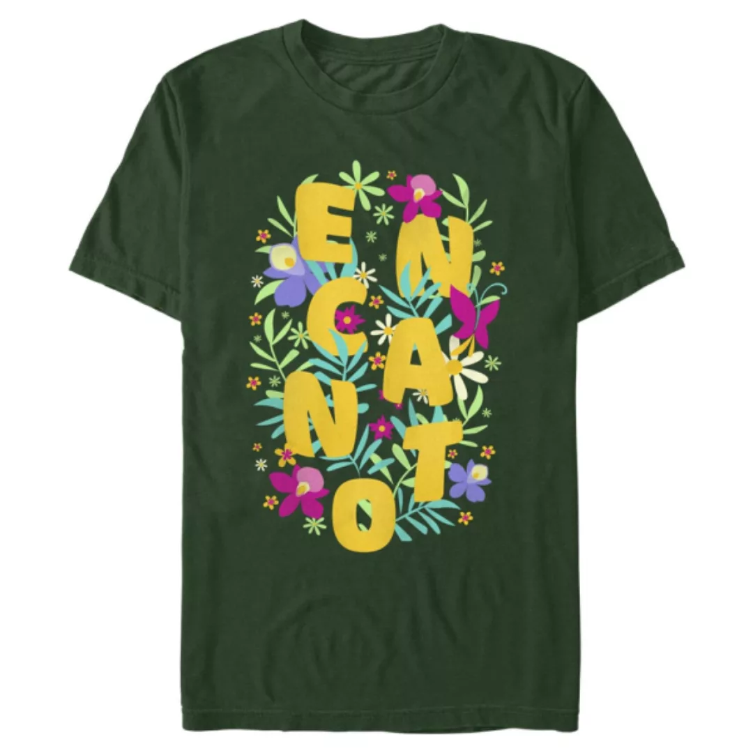 Disney - Encanto - Logo Flower Arrangement - Männer T-Shirt günstig online kaufen