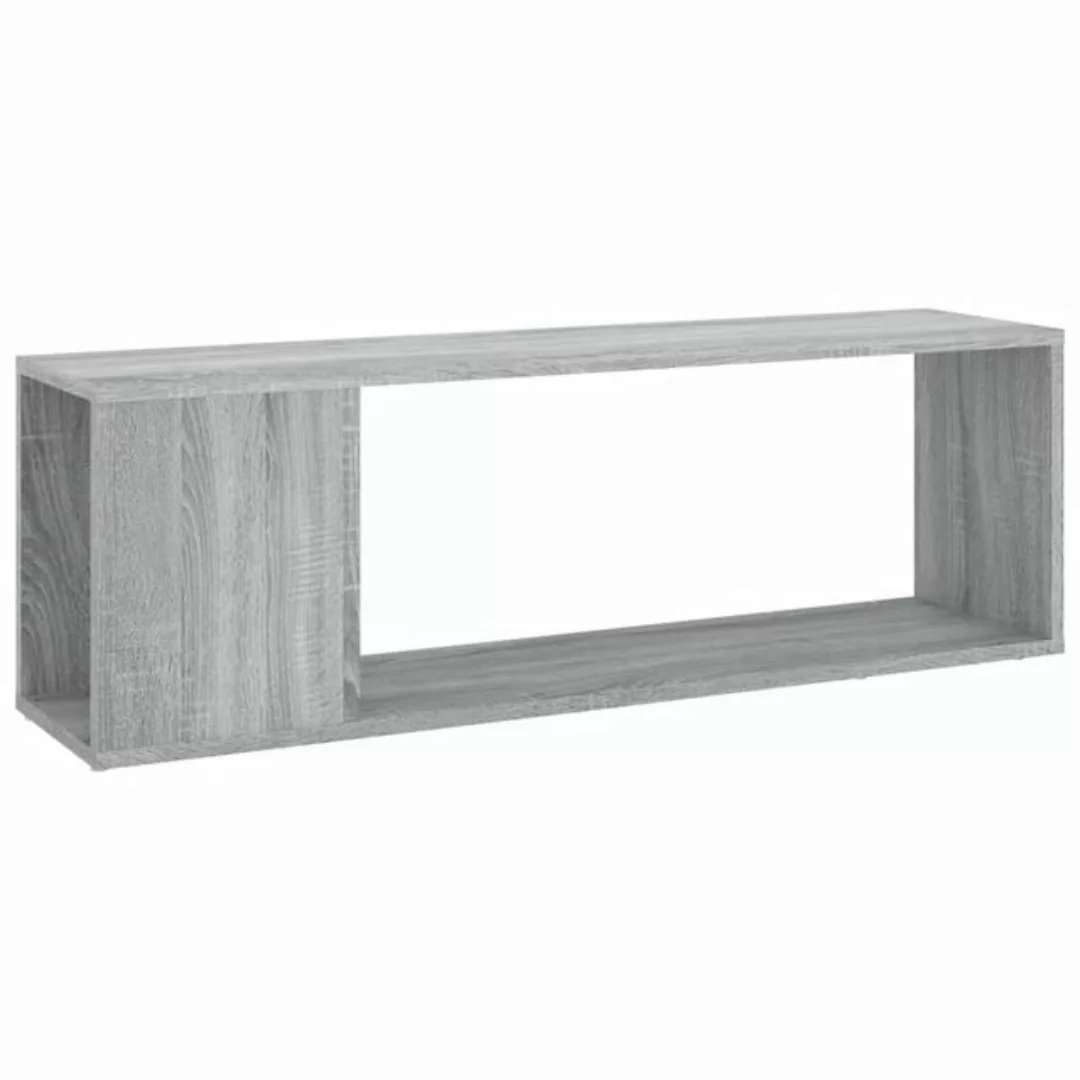 vidaXL TV-Schrank TV-Schrank Grau Sonoma 100x24x32 cm Spanplatte Lowboard günstig online kaufen