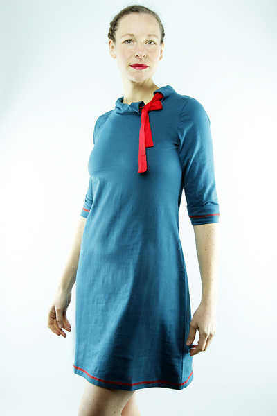 Fairtrade Damen Kurzarmkleid Aus Bio-baumwolle Vitta günstig online kaufen