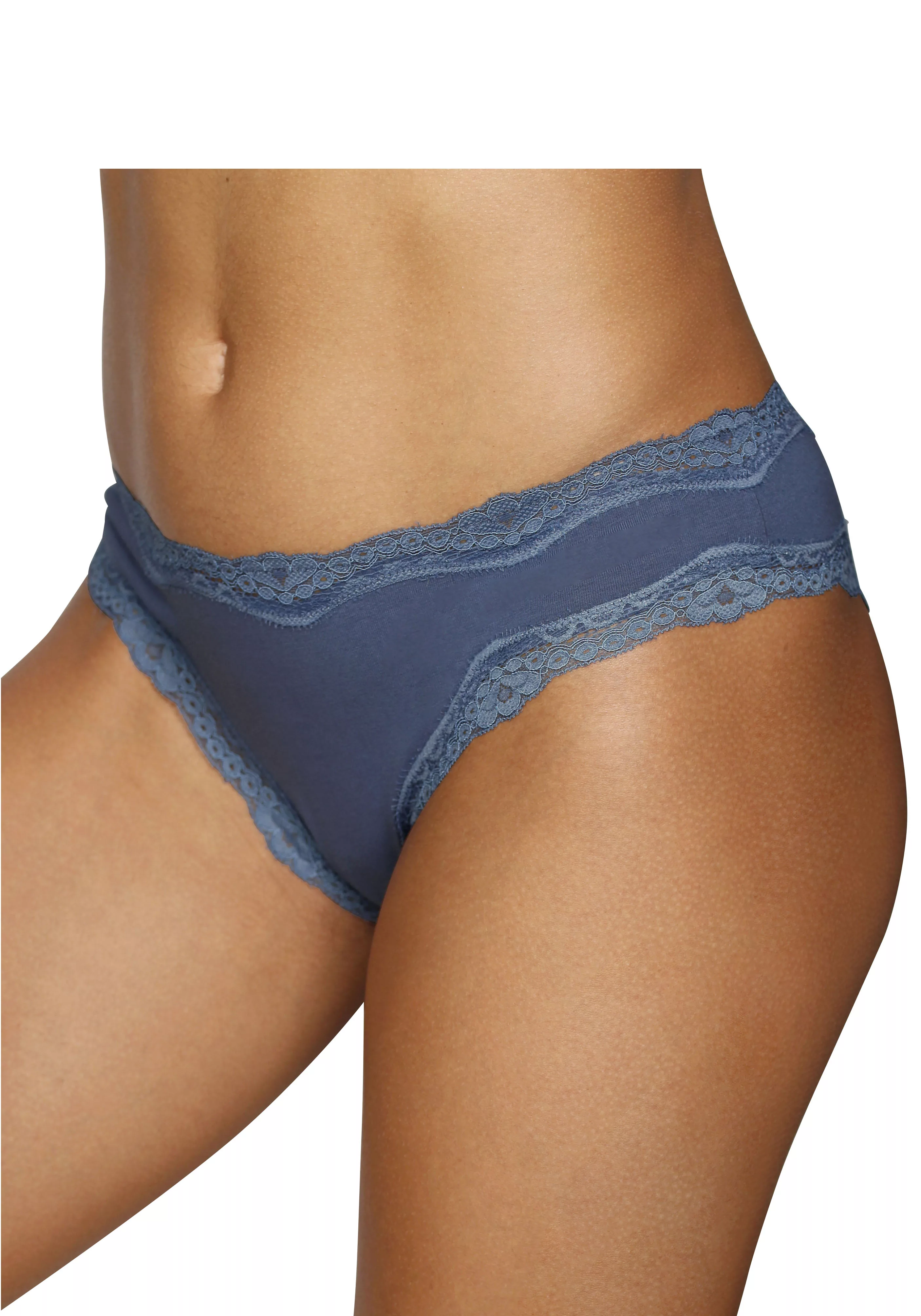 Vivance Brasilslip, (3er-Pack), aus elastischer Baumwolle günstig online kaufen