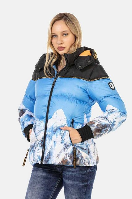 Cipo & Baxx Winterjacke Jacke mit auffäligem Print, WM119 günstig online kaufen