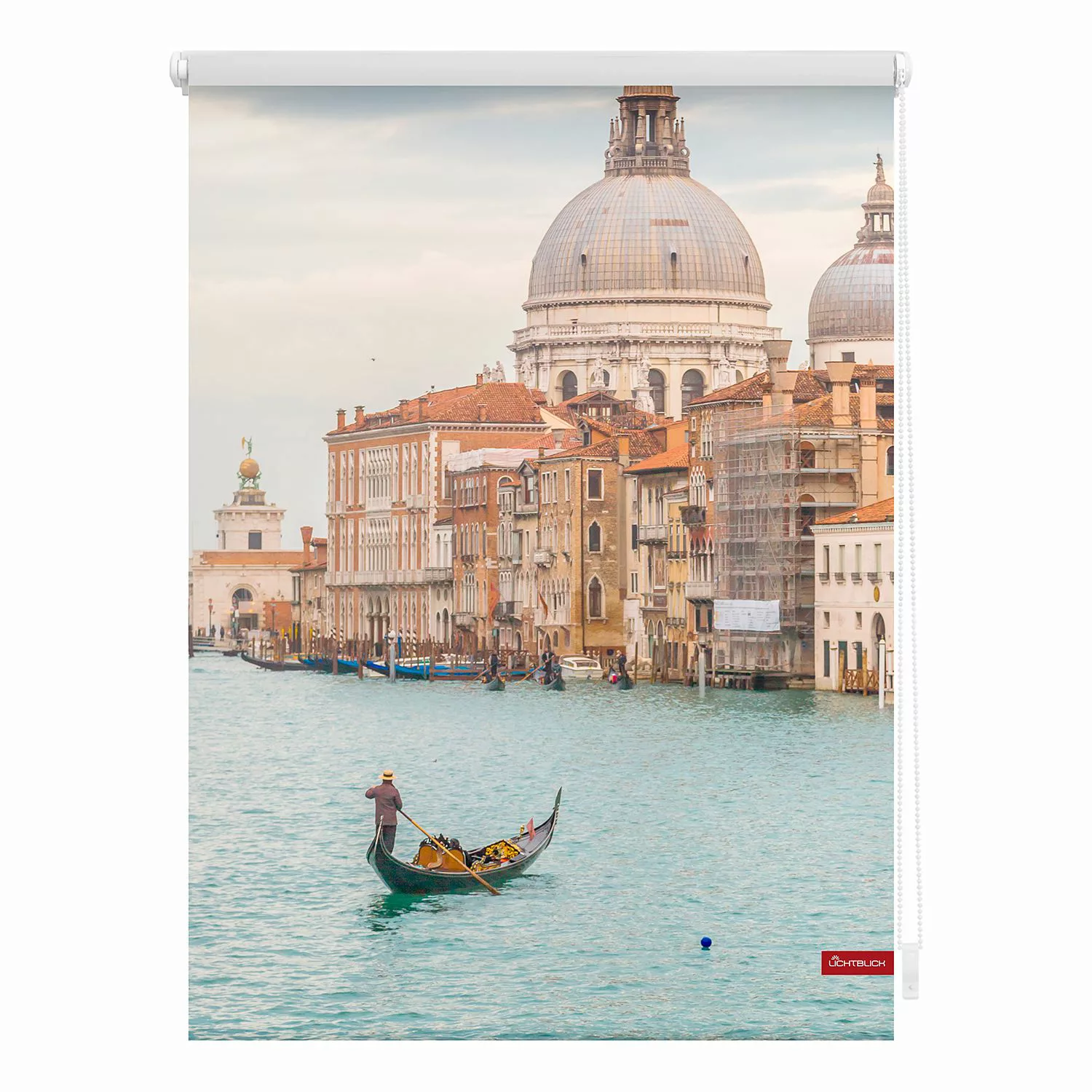 Rollo Venedig Canal Grande blau B/L: ca. 90x150 cm günstig online kaufen