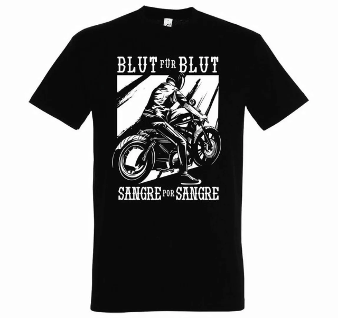 Youth Designz T-Shirt Sangre Por Sangre Herren Shirt mit trendigem Frontpri günstig online kaufen