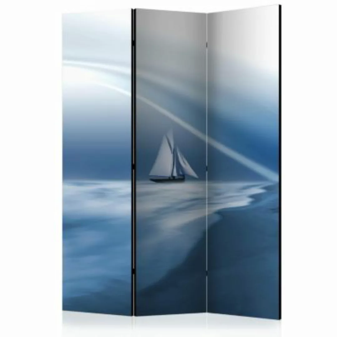 artgeist Paravent Lonely sail drifting [Room Dividers] weiß-kombi Gr. 135 x günstig online kaufen