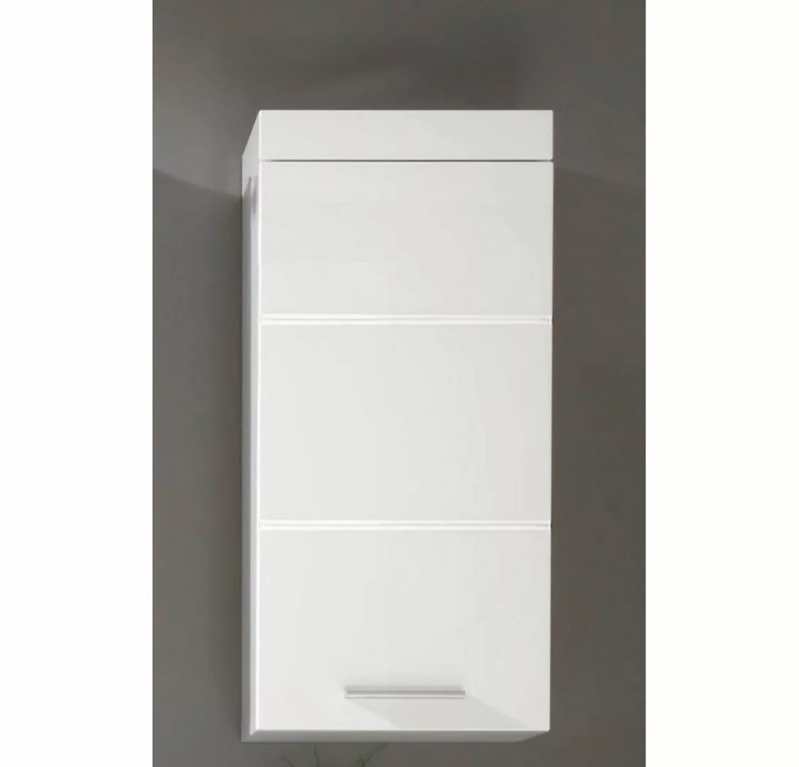 Lomadox Hängeschrank ALTENA-19 Badezimmer in Weiß Hochglanz, B/H/T: ca. 37/ günstig online kaufen