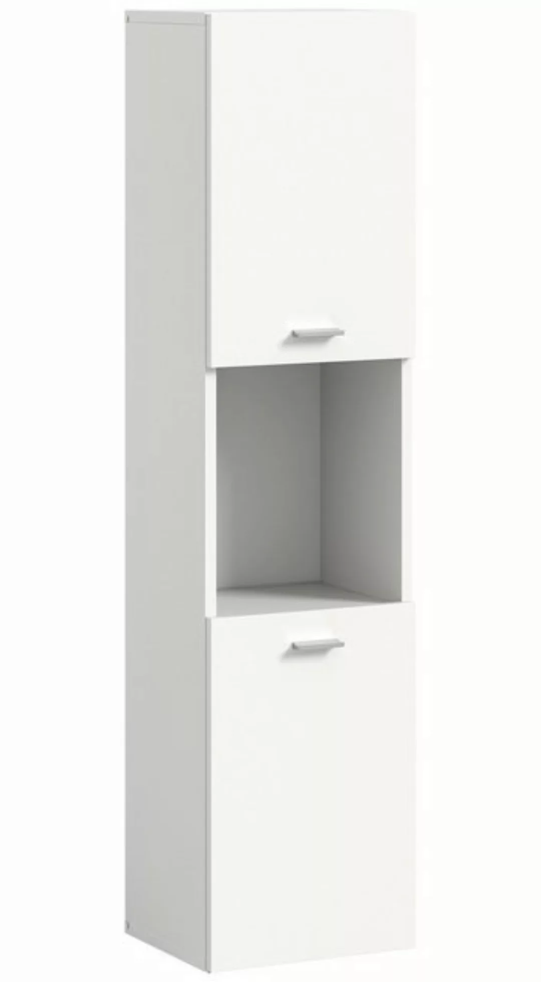 freiraum Hochschrank Boston in Weiß - 30x125x29cm (BxHxT) günstig online kaufen