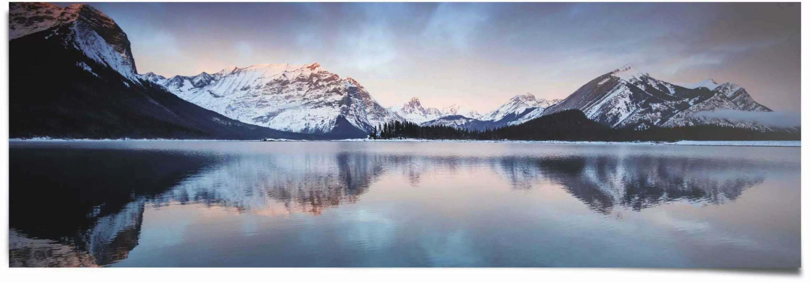 Reinders Poster "Sonnenaufgang Bergsee", (1 St.) günstig online kaufen