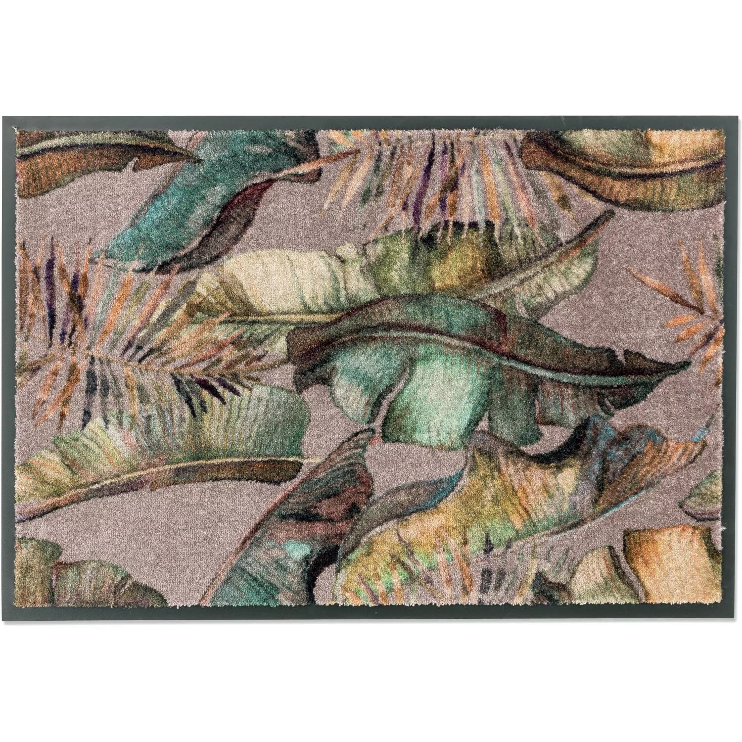 Schöner Wohnen Sauberlaufmatte Miami Jungle 50 cm x 70 cm Beige günstig online kaufen