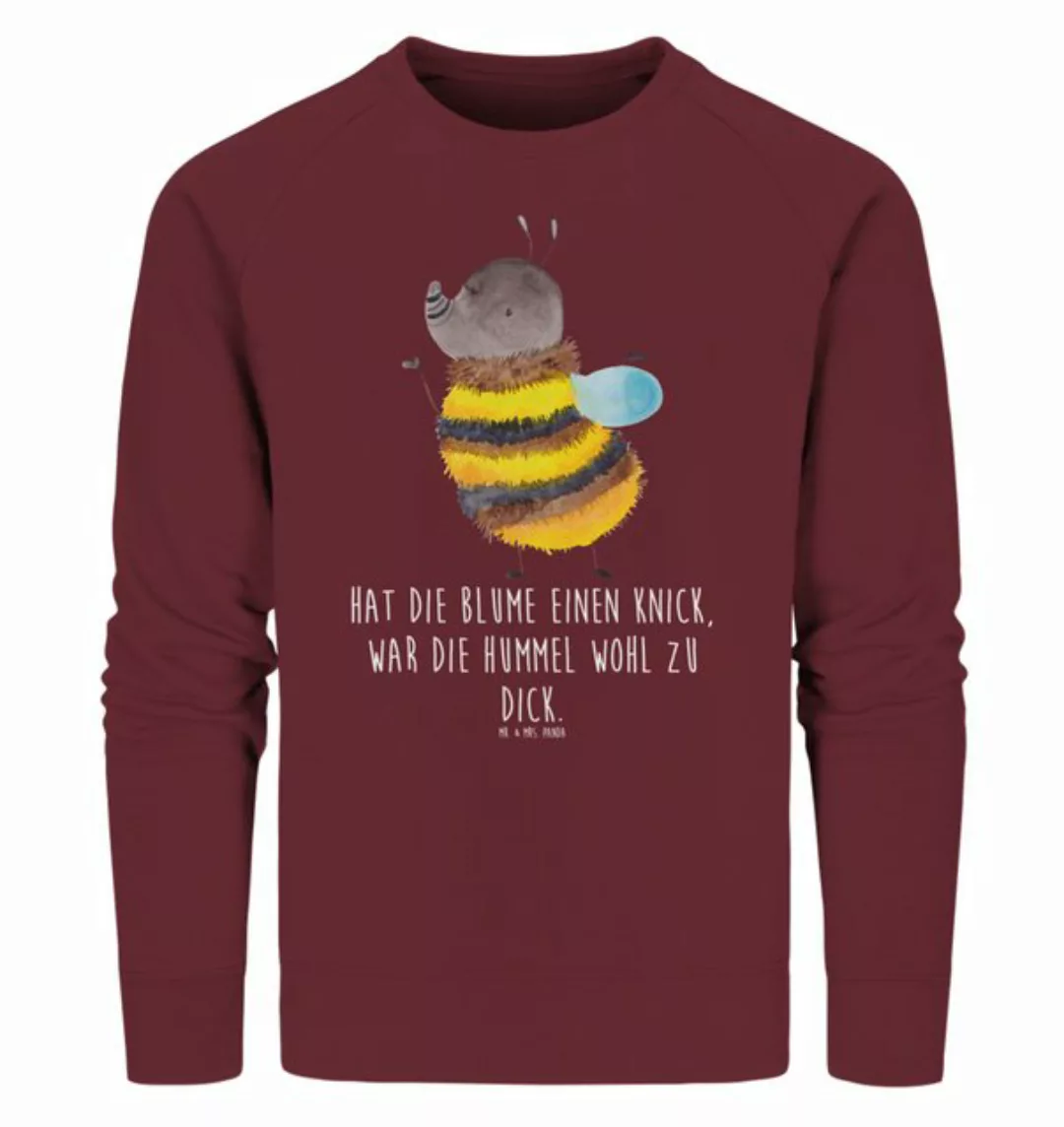 Mr. & Mrs. Panda Longpullover Größe M Hummel flauschig - Burgundy - Geschen günstig online kaufen