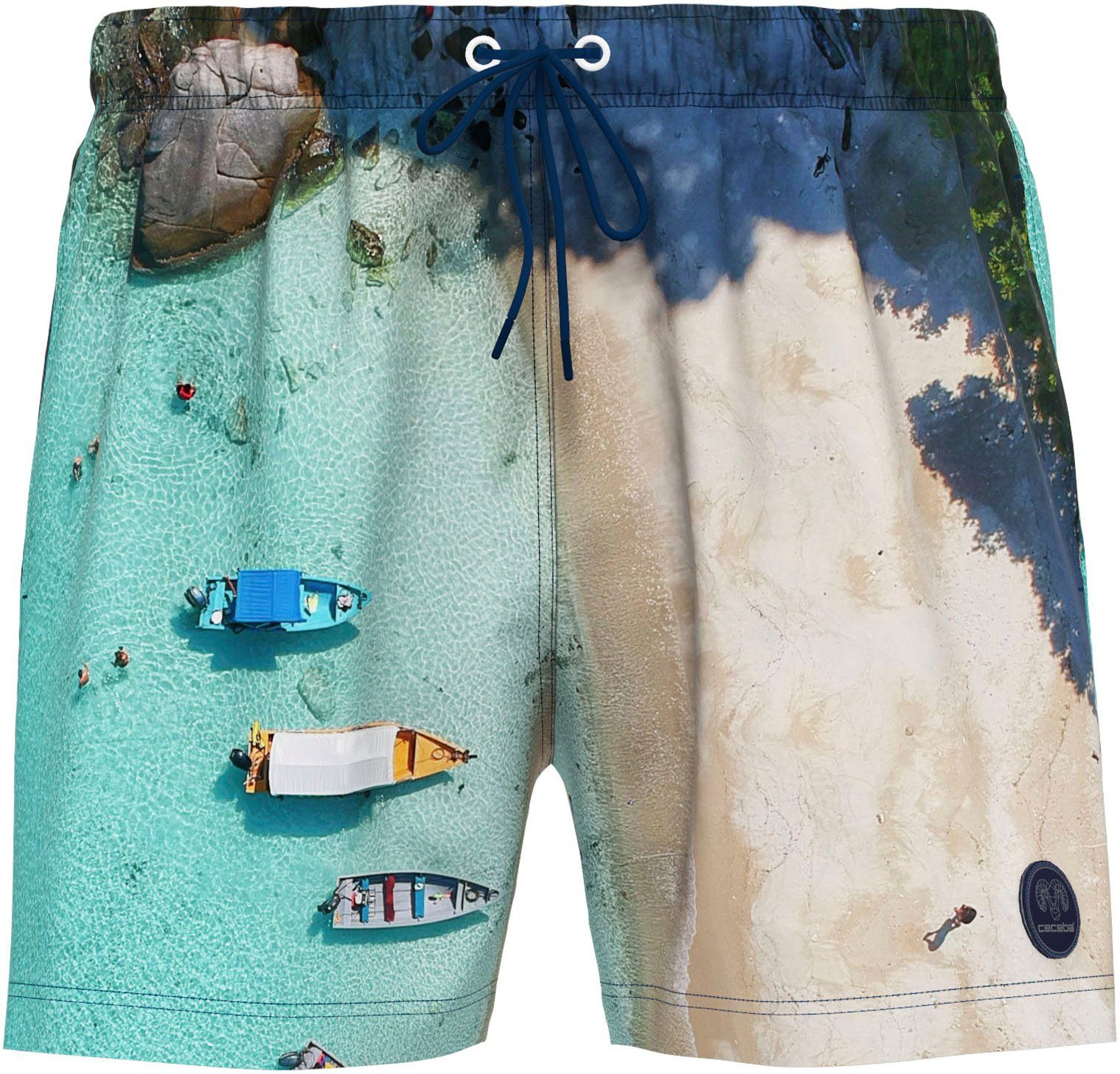 CECEBA Badeshorts mit tollem Print für günstig online kaufen