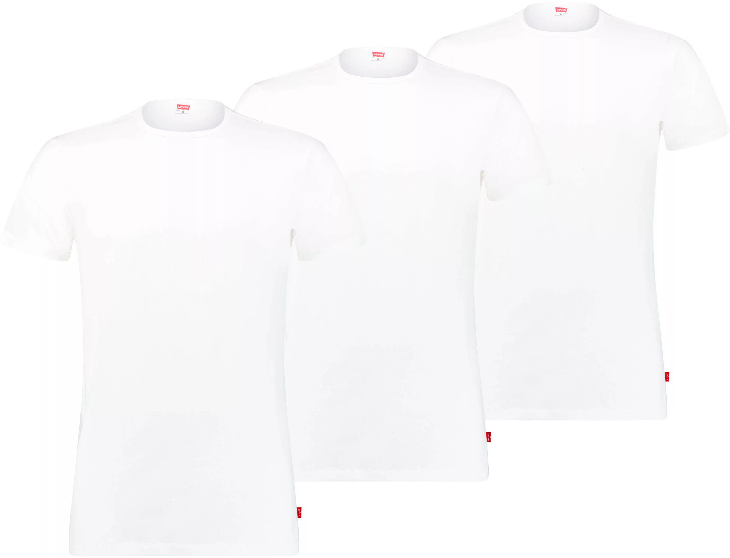 Levis T-Shirt, (Packung, 3er-Pack), mit breitem Logobund günstig online kaufen