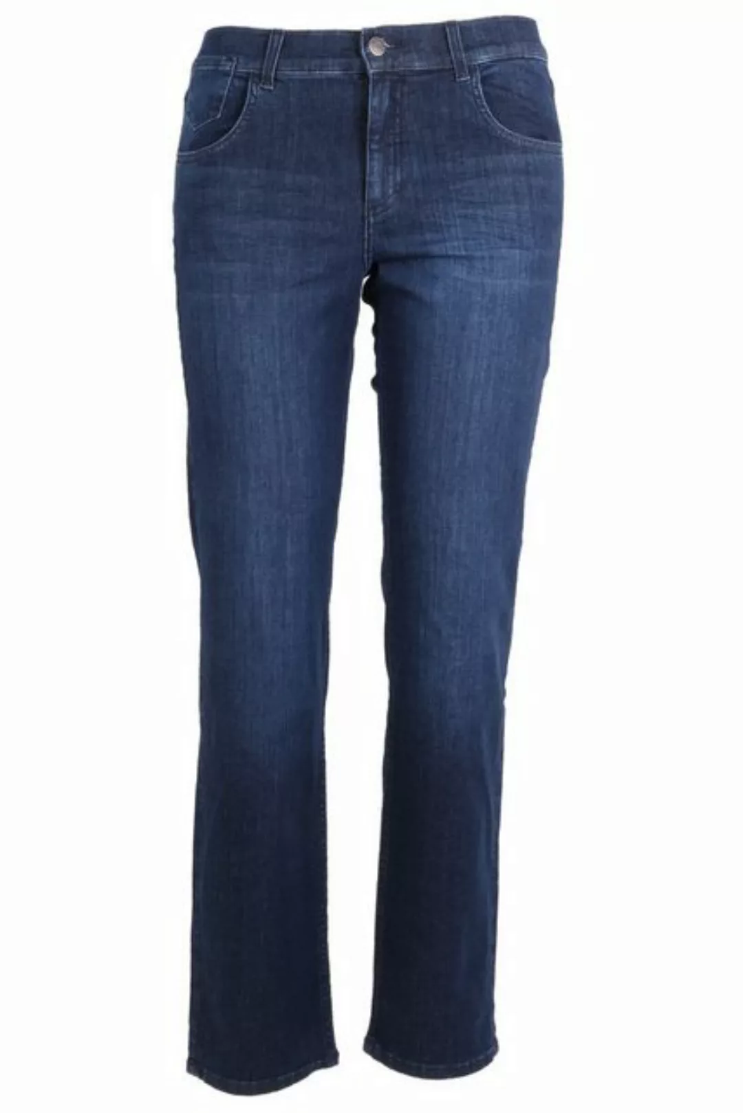 ANGELS 5-Pocket-Jeans Angels Damen Jeans Straight - dunkelblau 36 (1-tlg) günstig online kaufen