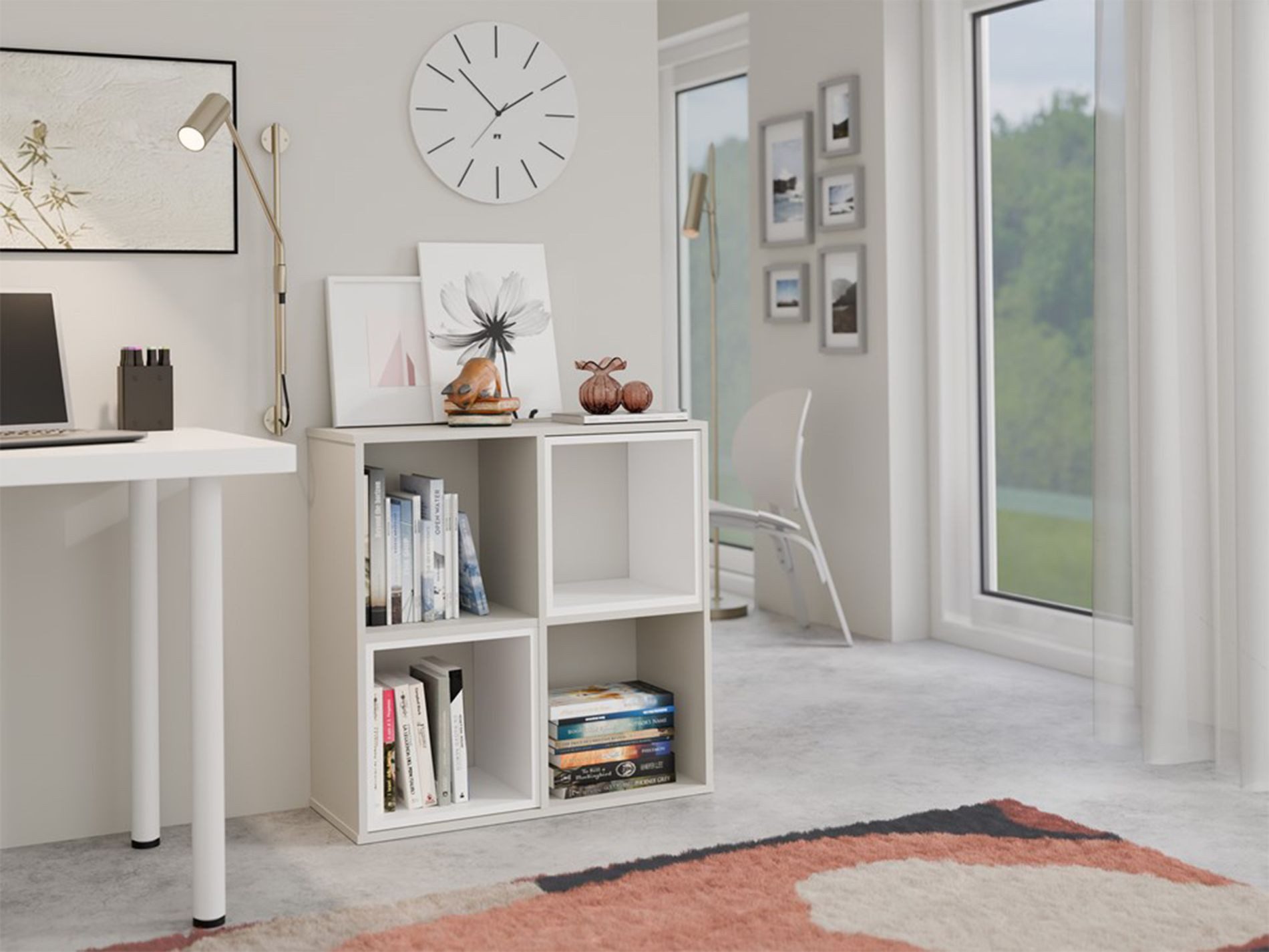 Selsey Standregal MALAX, Regal mit 4, günstig online kaufen