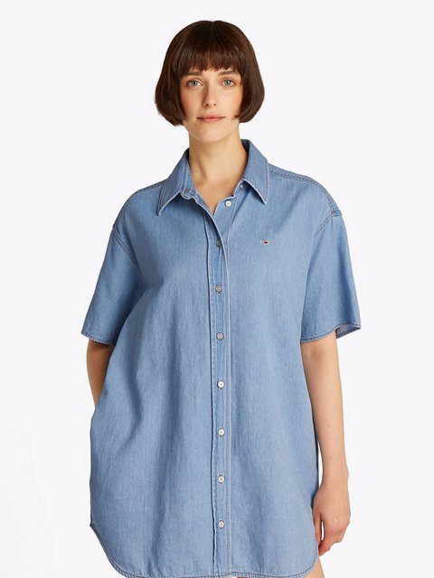 Tommy Jeans Hemdblusenkleid "SS SHIRT DRESS EXT", mit Kurzarm günstig online kaufen