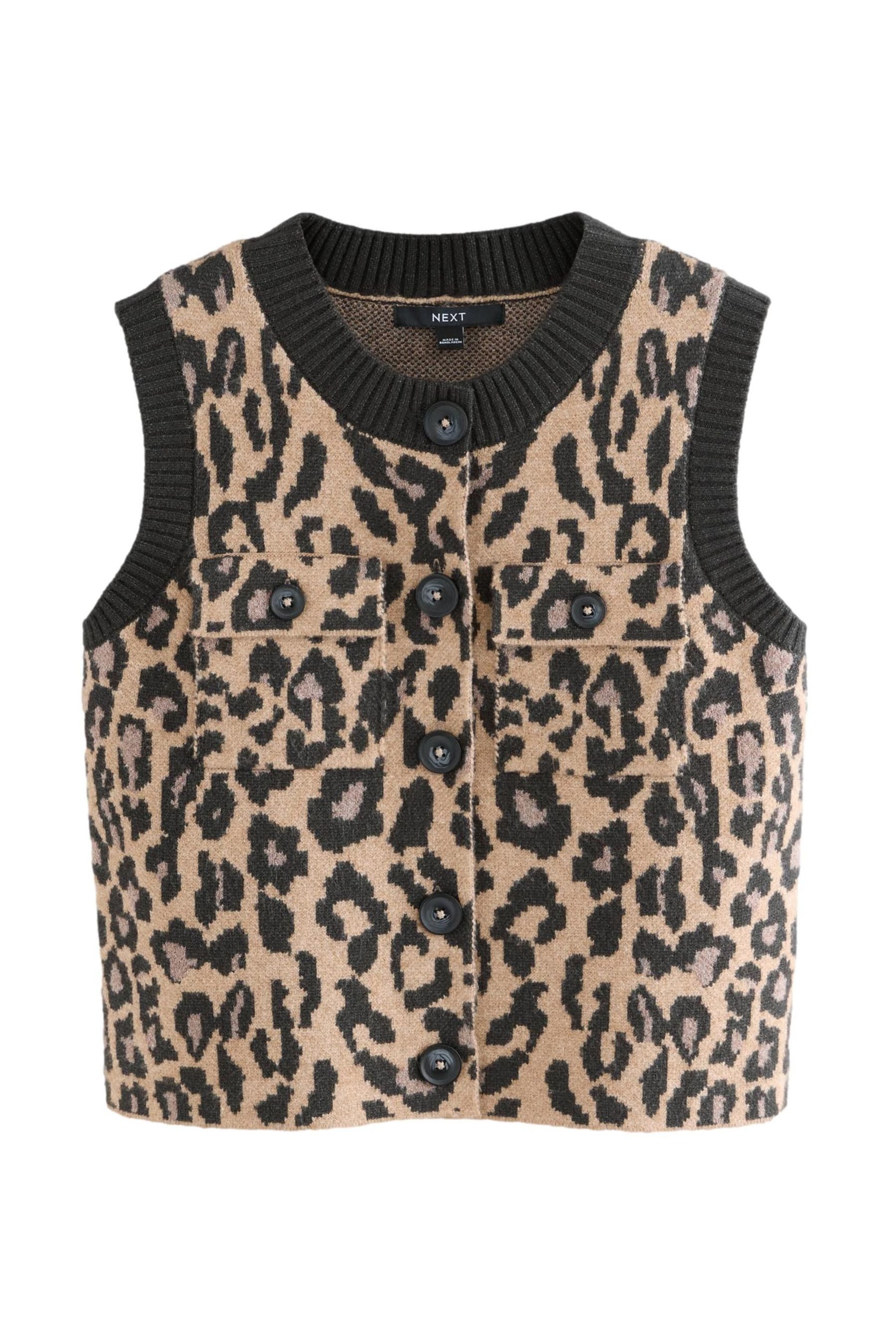 Next Anzugweste Gestricktes Tanktop mit Muster günstig online kaufen