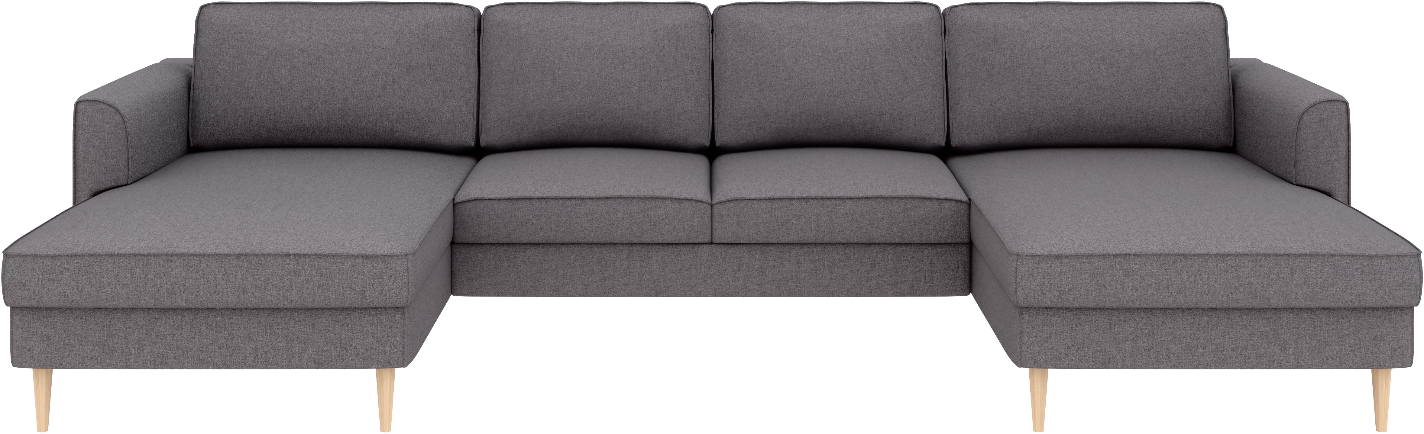 Home affaire Wohnlandschaft "Booster Couch wahlweise mit Schlaffunktion und günstig online kaufen
