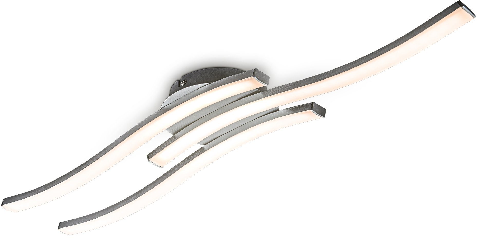 B.K.Licht Deckenleuchte moderne LED Deckenlampe 3-flammig günstig online kaufen