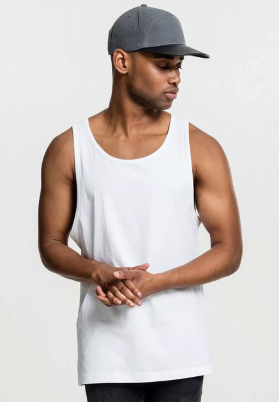 URBAN CLASSICS T-Shirt TB365 - Jersey Big Tank white S günstig online kaufen