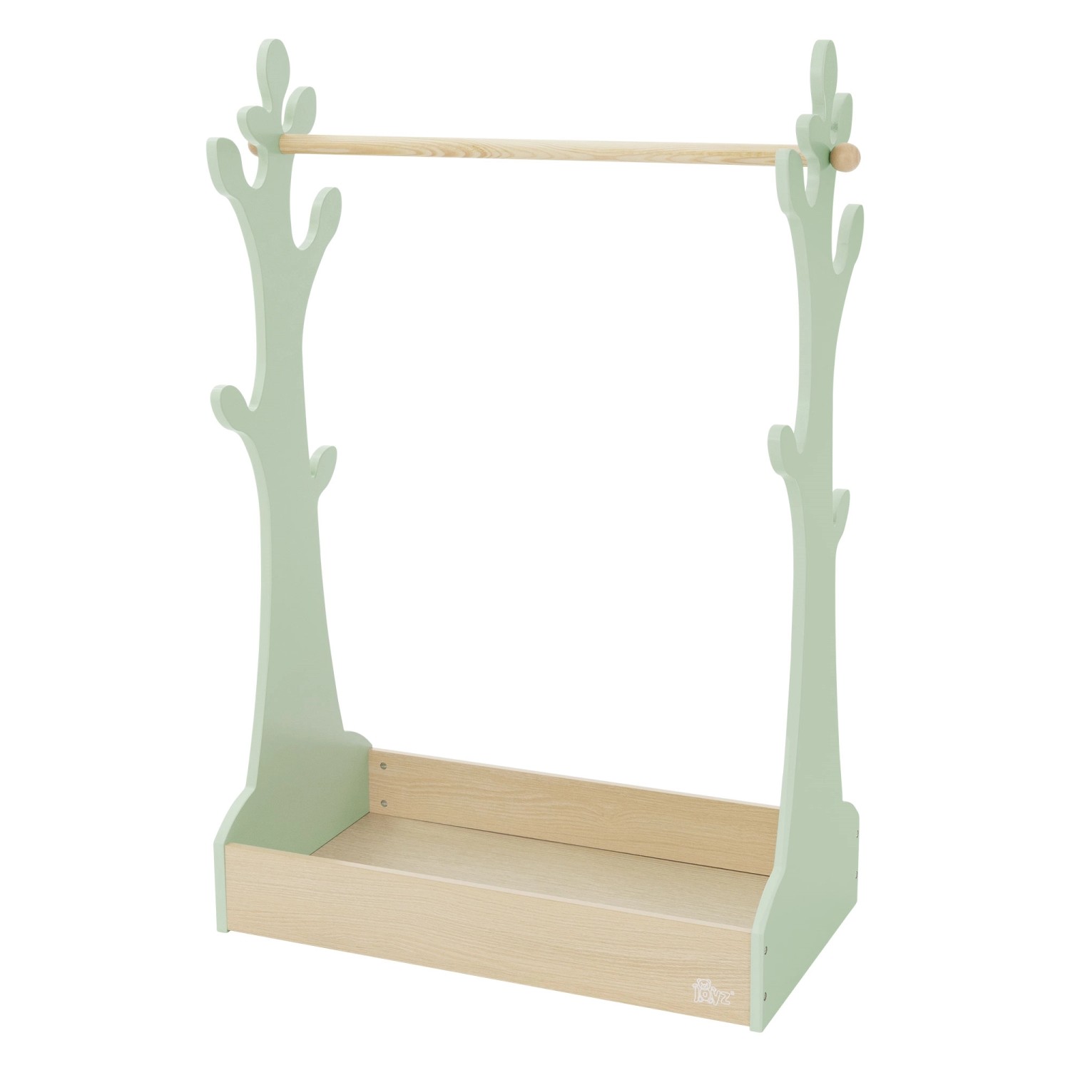 Joyz Kinder Kleiderständer Baum-Design mit Ablage Kleiderstange 71x30,5x110 günstig online kaufen