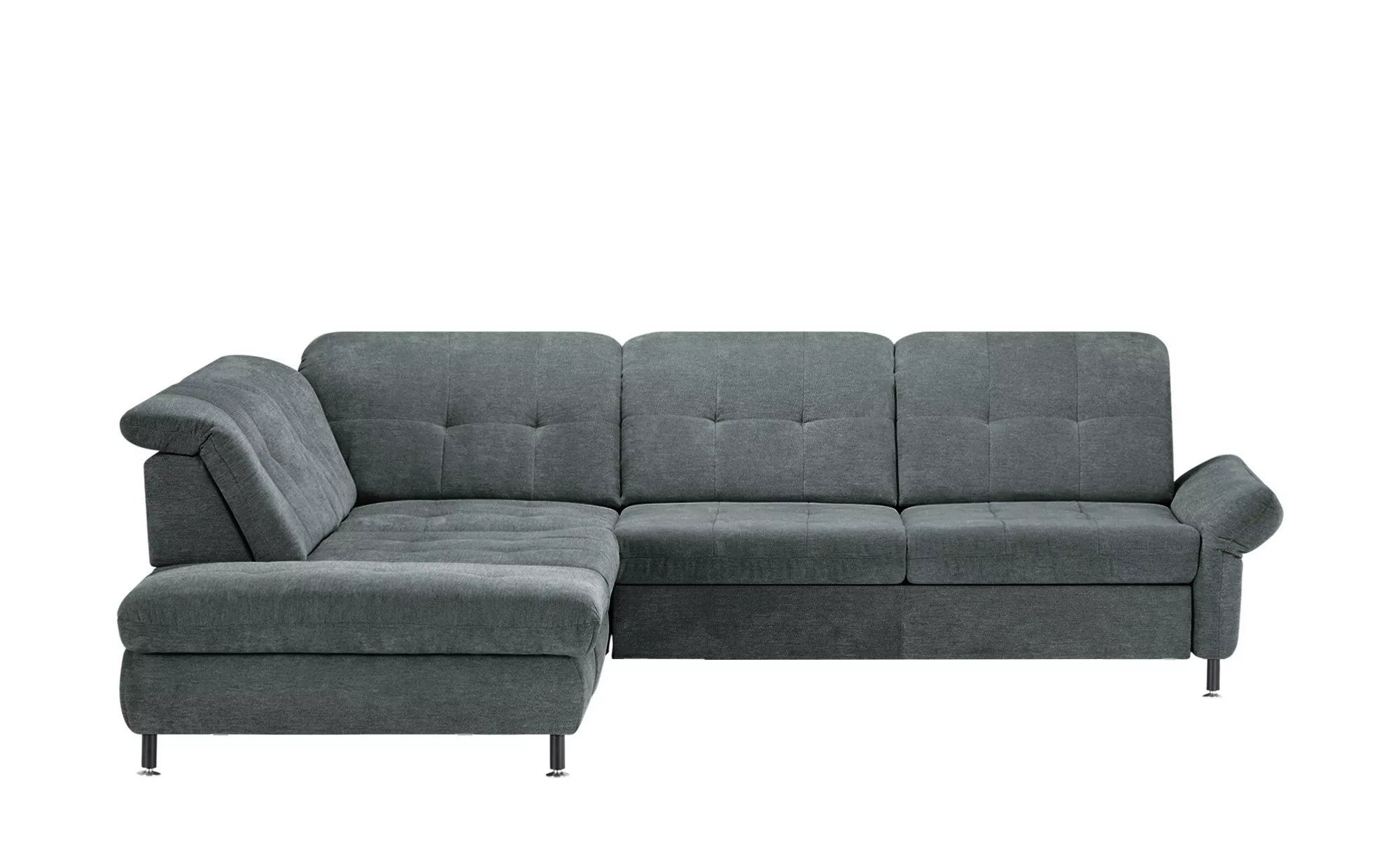 Ecksofa - grau - 296 cm - 85 cm - 260 cm - Polstermöbel > Sofas > Ecksofas günstig online kaufen