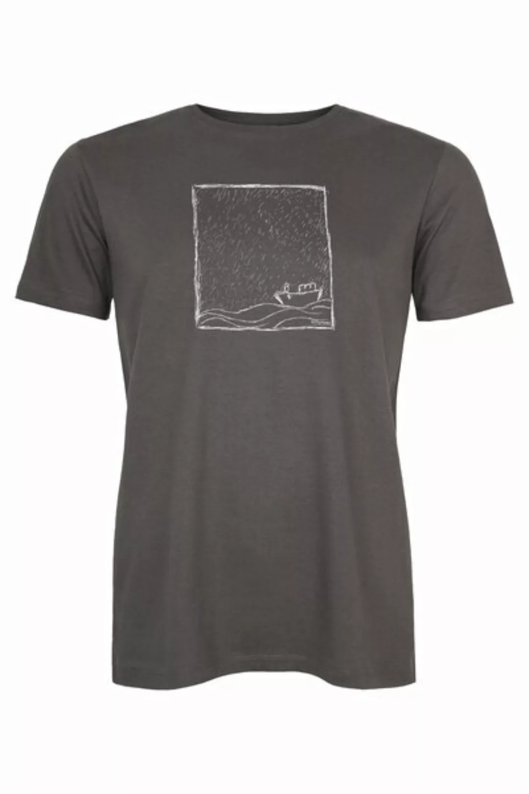 Rough Sea Herren T-shirt _ Dunkelgrau / Ilk01 günstig online kaufen
