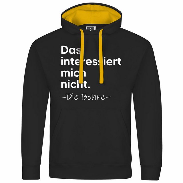 deinshirt Kapuzenpullover Herren Kapuzenpullover Das interessiert mich nich günstig online kaufen